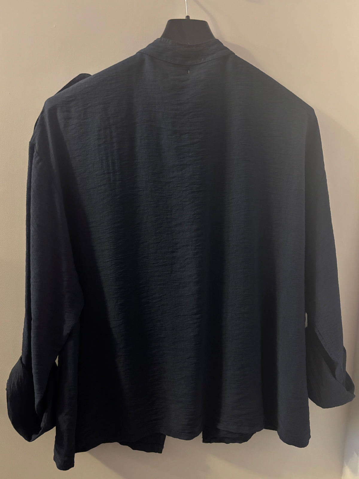 Military Style Shirt in Navy