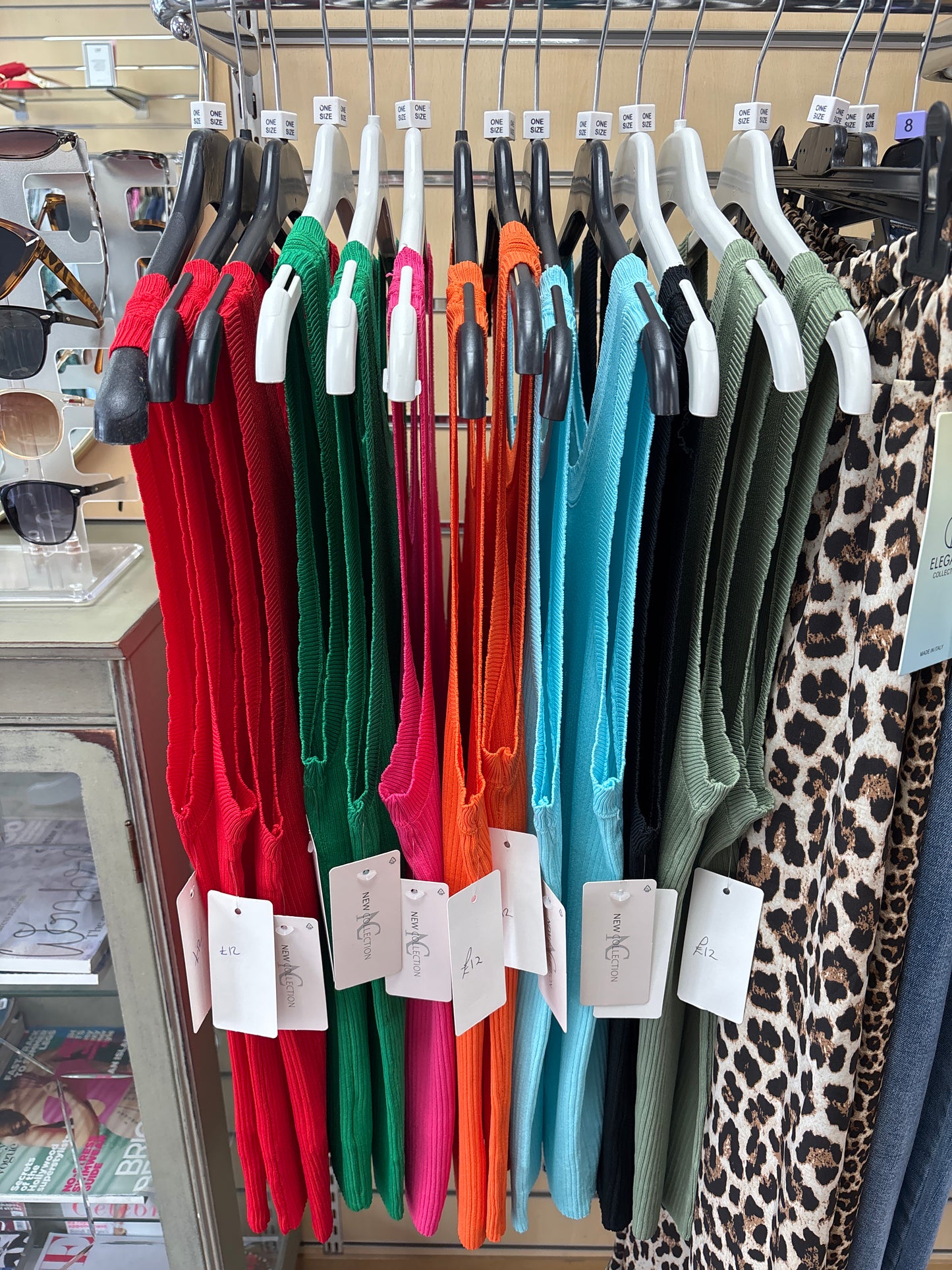Scalloped Edge Vest in Multiple Colours