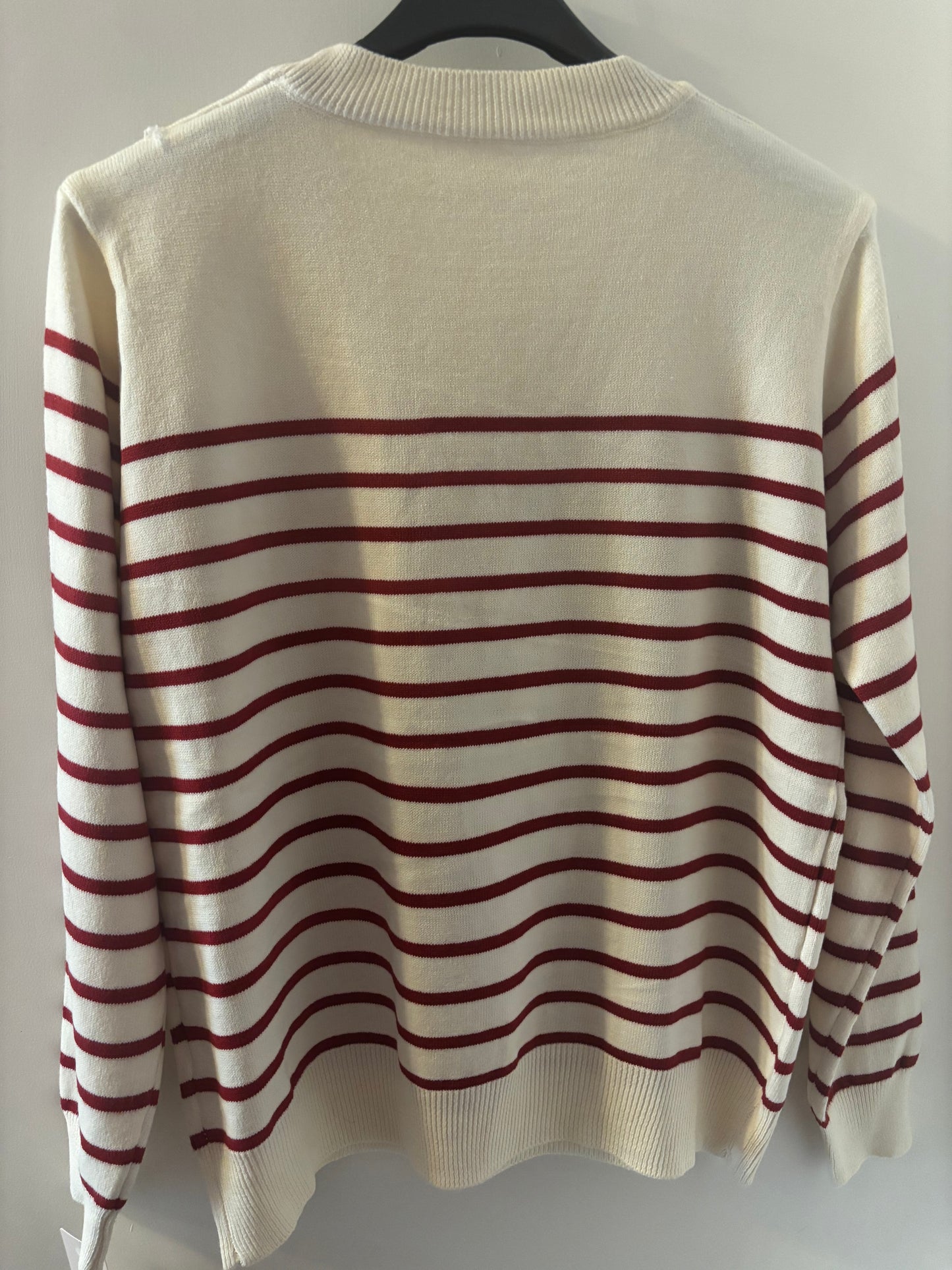 Stripe Jumper in Red