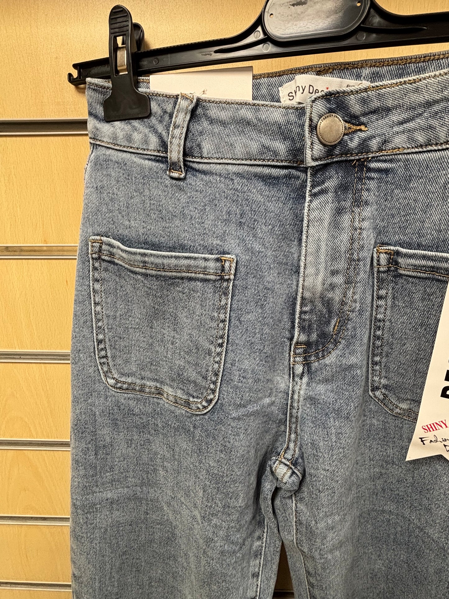 Regular Stretch Jeans in Light Blue