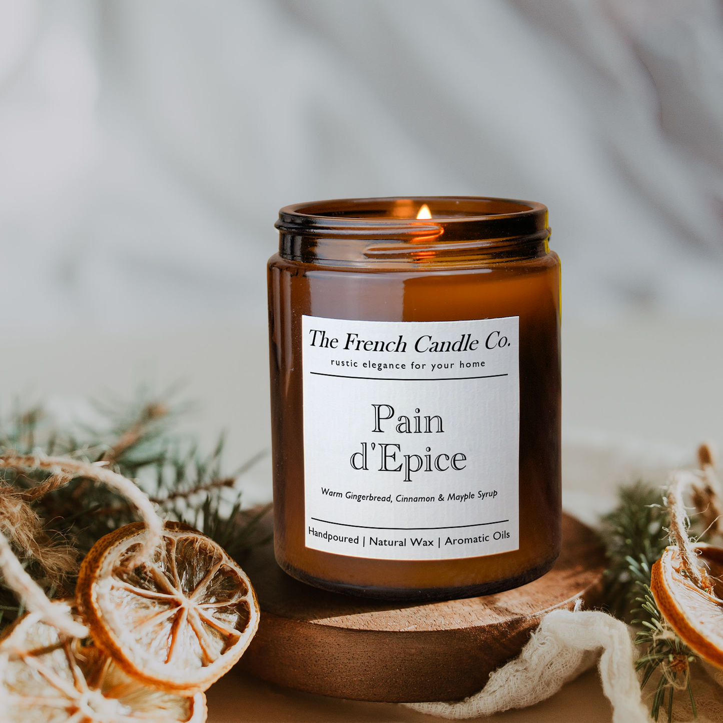 Pain d'epice - Scented French Candle: Small