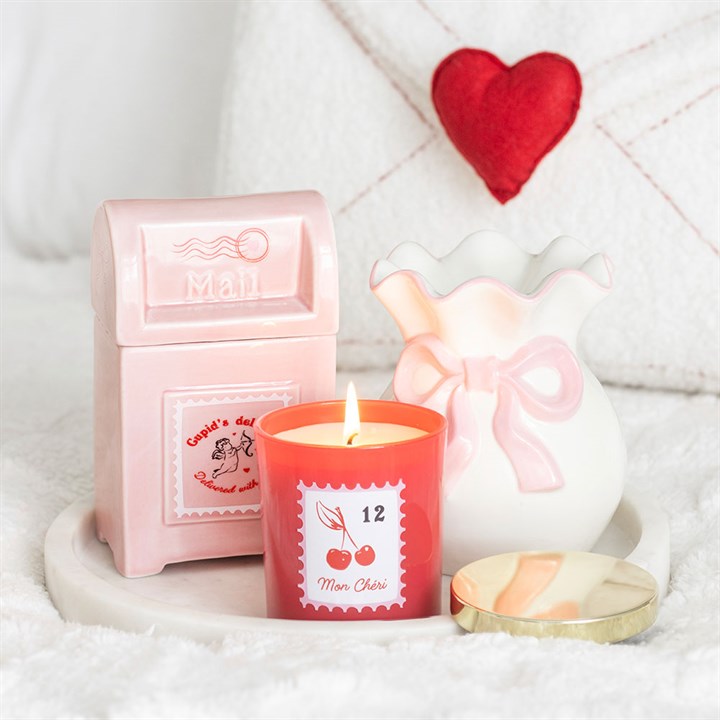 Mon Cheri Cherry Blossom Valentine's Day Candle