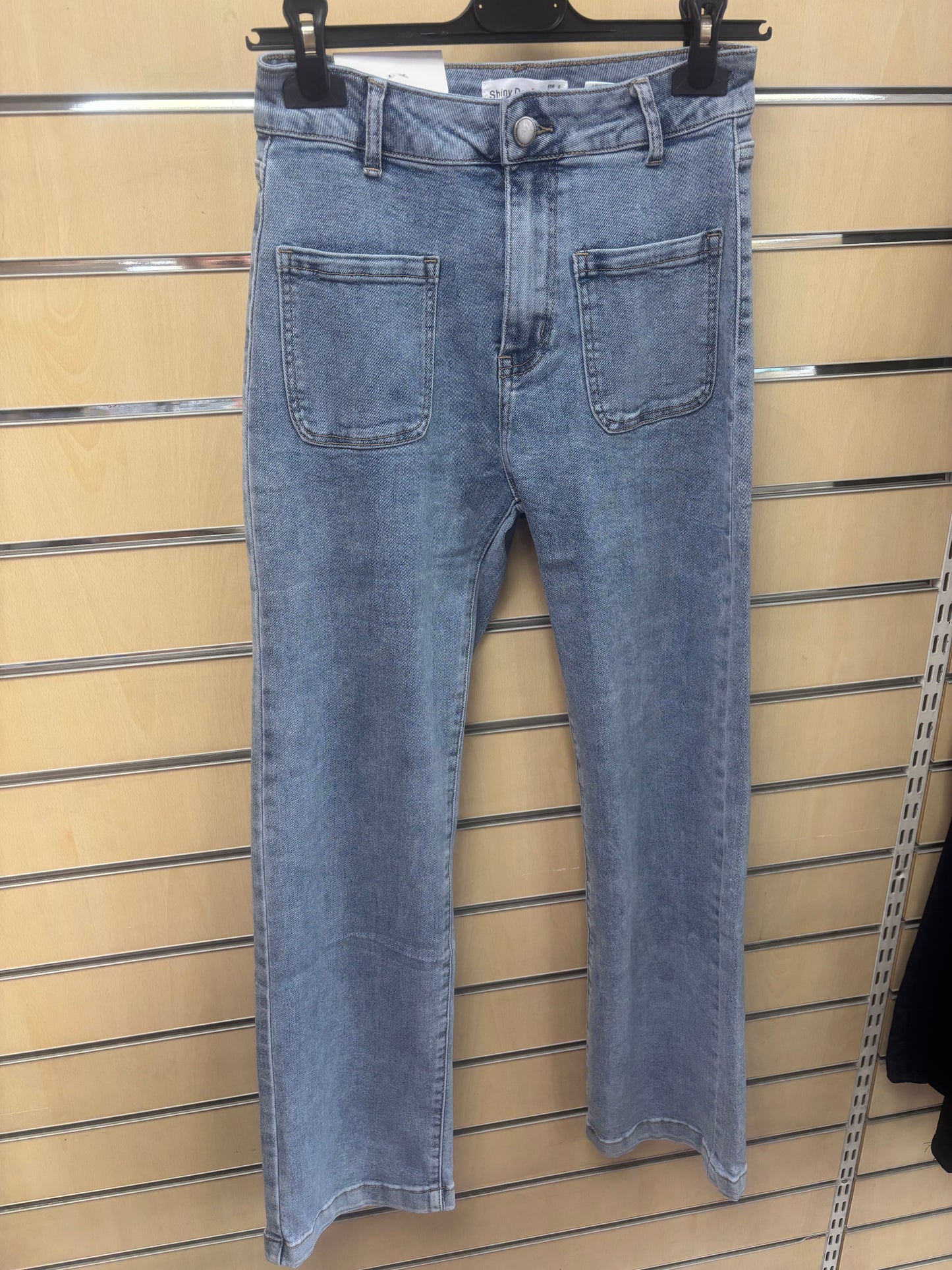Regular Stretch Jeans in Light Blue