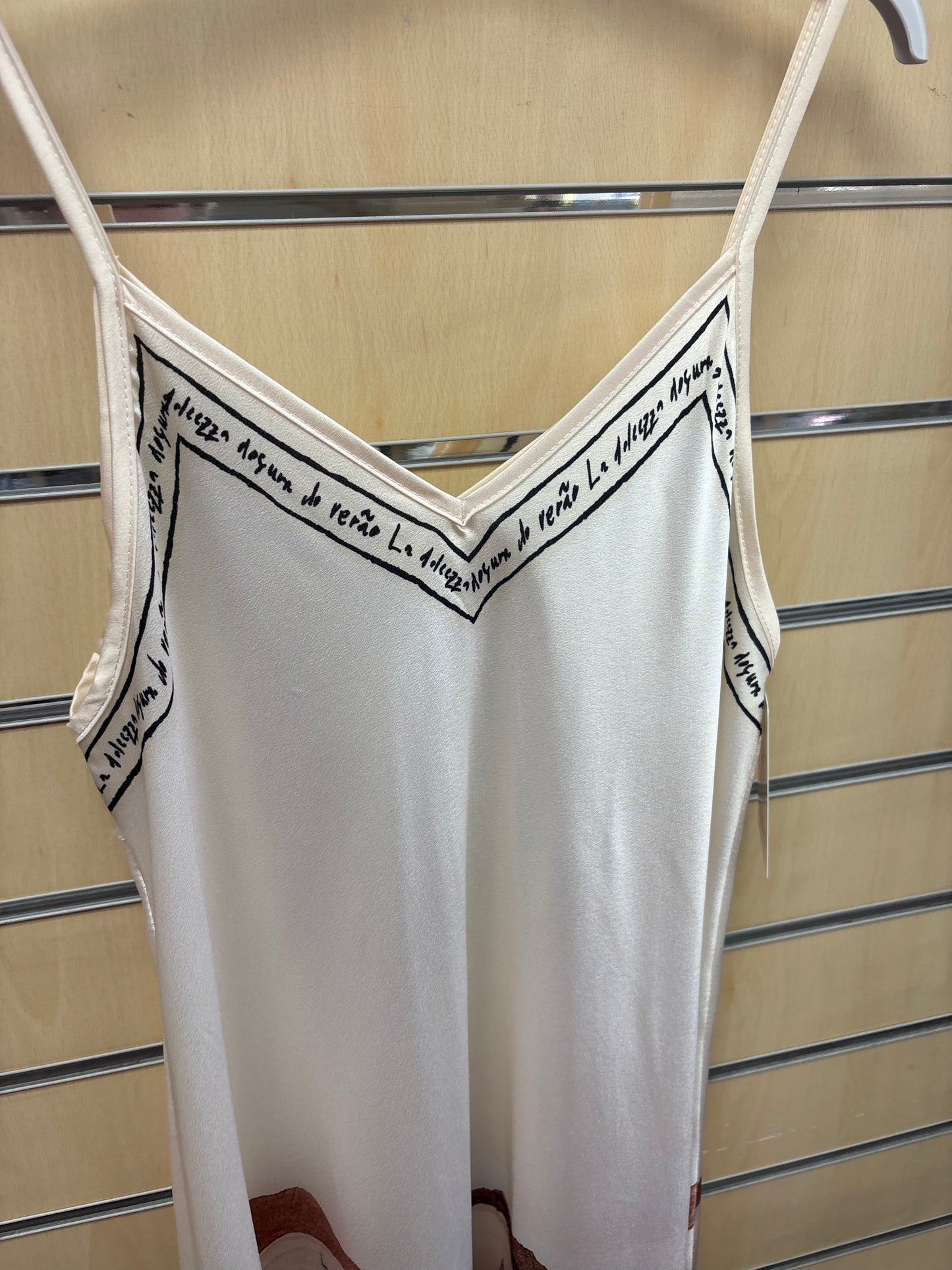 Cami Print Santorini Maxi Dress in Cream