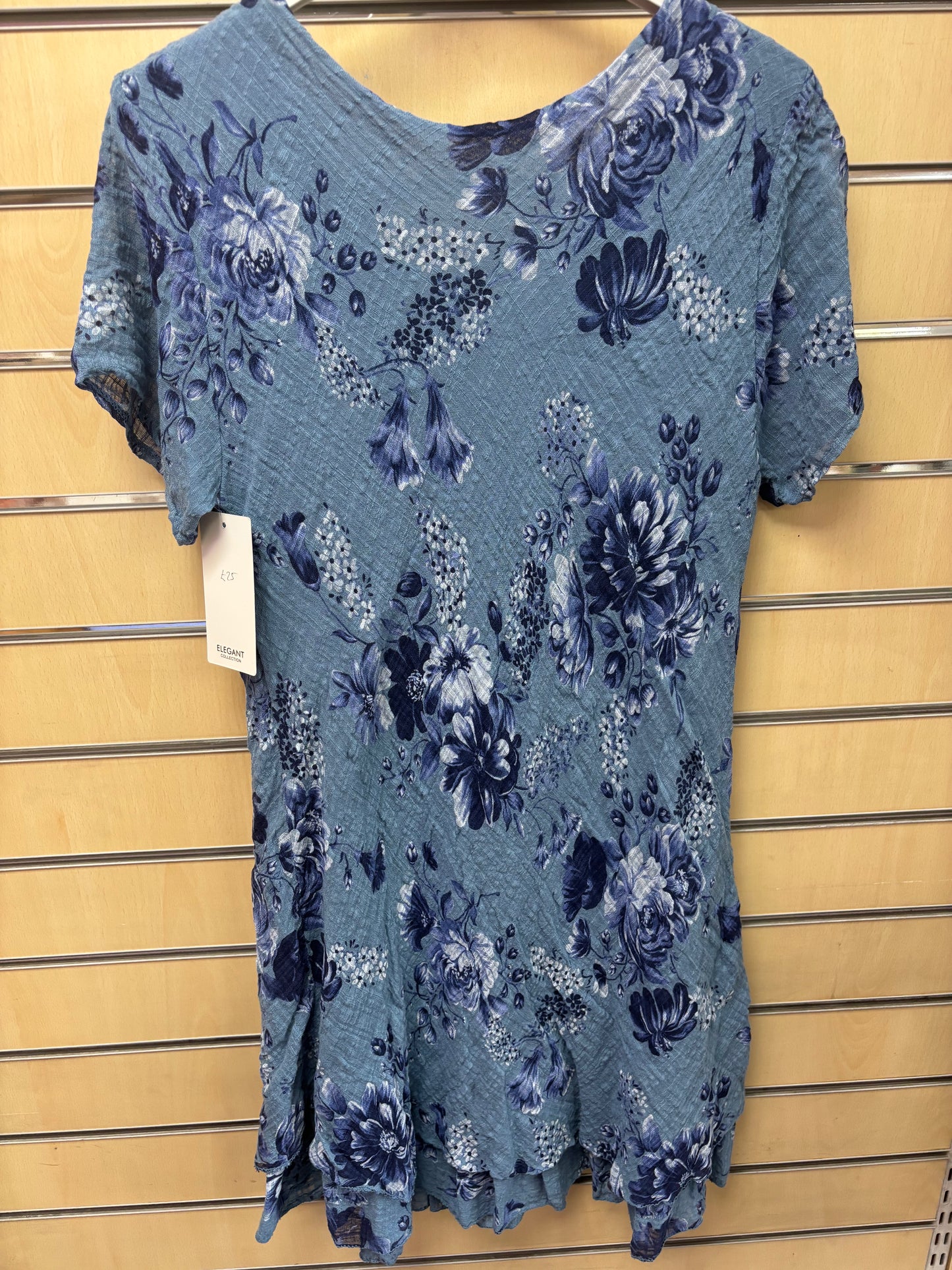 V Neck Floral Cotton Dress in Multiple Colours