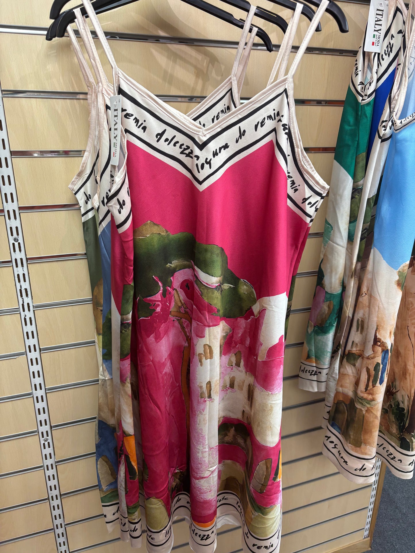 Mini Cami Print Dress