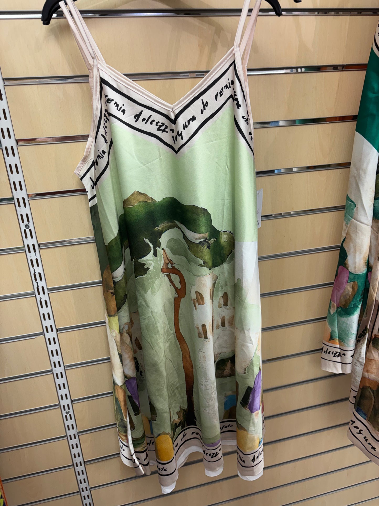 Mini Cami Print Dress