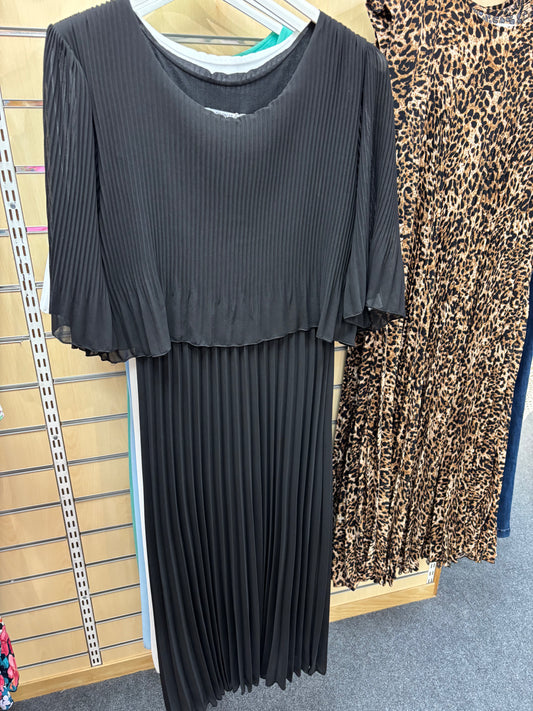 Plisse Pleat Dress