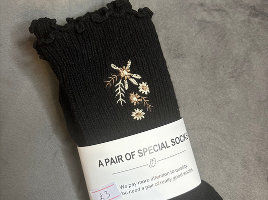 Autumn Floral Socks